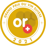 Médaille d'or au Grand Prix du Vin Suisse pour le Chasselas 2020