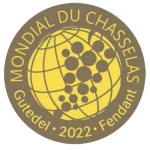 Médaille d'or au Mondial du Chasselas pour le Chasselas 2021
